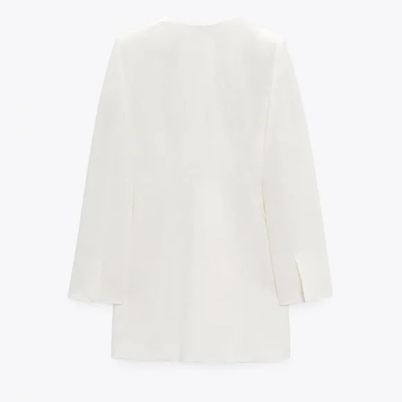 Zara Draped Blazer Dress - Picture 13 of 16